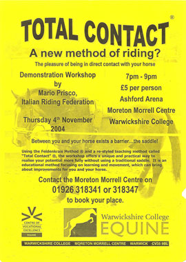 England - stage demonstration flyer